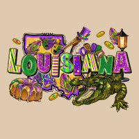 Louisiana Mardi Gras Heavyweight Sweatshirt | Teevron