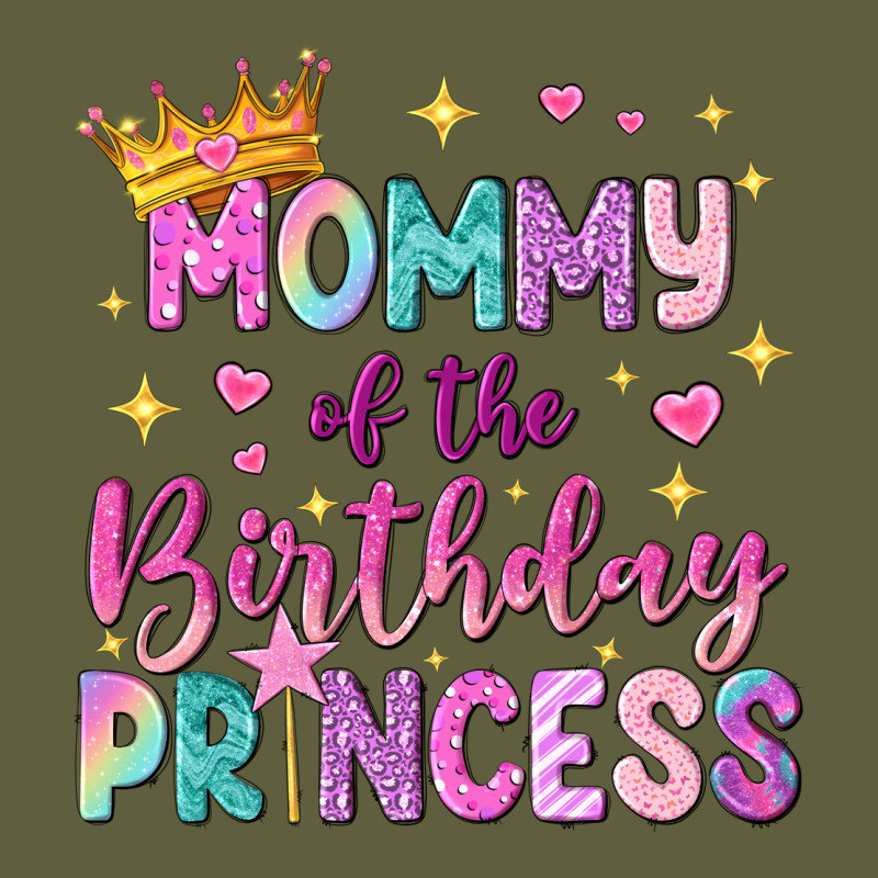 Mommy Of The Birthday Princess Vintage Tee by NancyCooperArtShop | Teevron