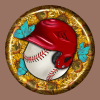 Baseball With Sunflower Round Earrings Premium Hoodie | Teevron