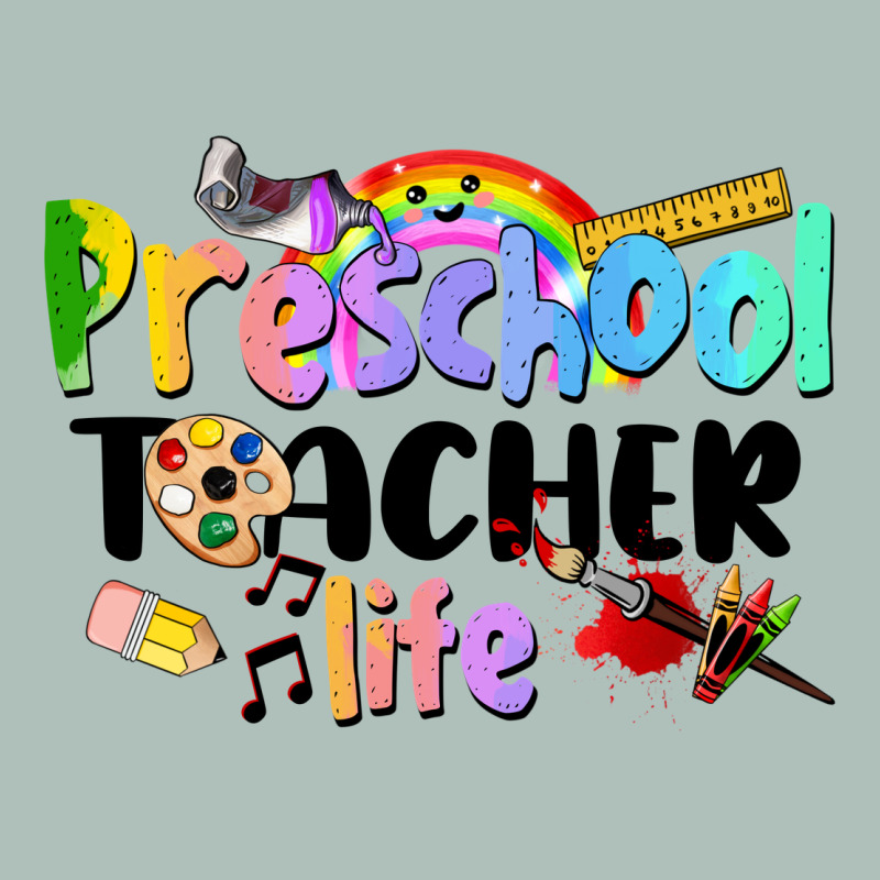 Preschool Teacher Life Heavyweight Hoodie by LillyAllenDesigns | Teevron