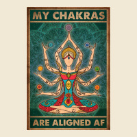 My Chakras Are Aligned Af Vintage Yoga Meditation Premium Tee | Teevron