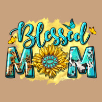 Blessed Mom With Sunflowers Vintage Tee | Teevron