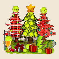 Christmas With Tennis Trees Ladies Tee | Teevron
