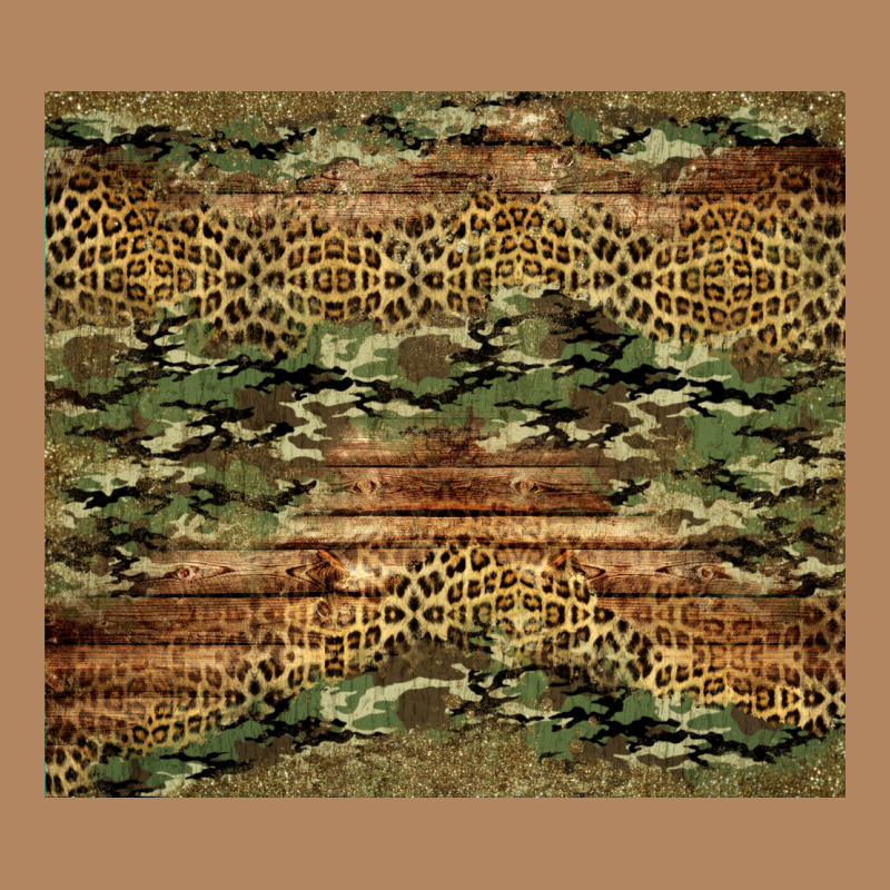Camo Leopard And Glitter Tumbler Long Sleeve Tee by Jasminsmagicworld | Teevron