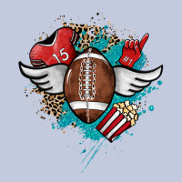 Football Ball Leopard Glitter Long Sleeve Tee | Teevron