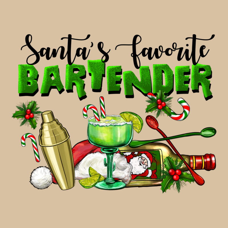 Santa's Favorite Bartender Heavyweight Hoodie by LillyAllenDesigns | Teevron