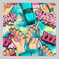 Hand Cream And Nail Tools With Serape And Glitter Seamless Pattern Bbs Premium Tee | Teevron