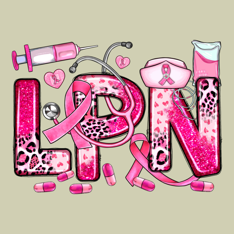 Breast Cancer Lpn Licensed Practical Nurse Heavy Core Tee by JahusDesignShop | Teevron