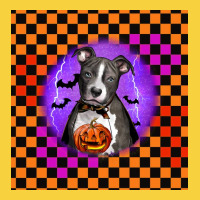 Halloween American Pitbull Terrier Premium Sweatshirt | Teevron