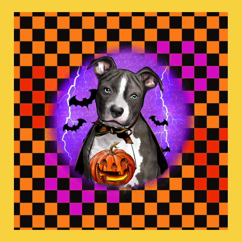 Halloween American Pitbull Terrier Premium Sweatshirt by LillyAllenDesigns | Teevron