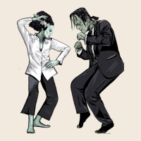 Pulp Frankenstein Zipper Hoodie | Teevron