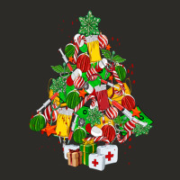 Nurse Christmas Tree Heavy Core Tee | Teevron