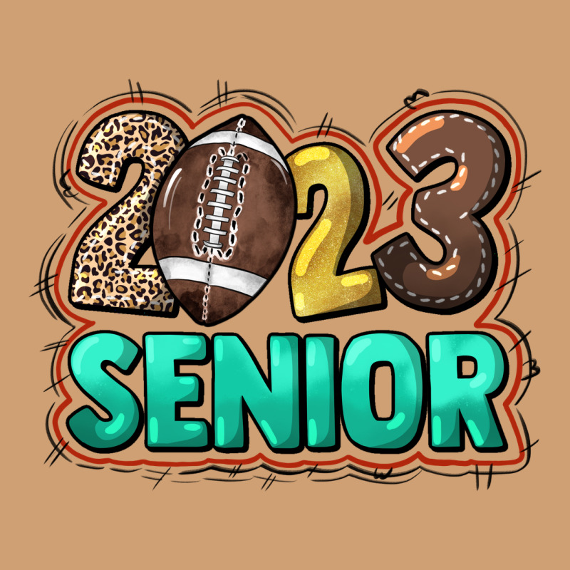 2023 Senior Football Vintage Tee by NancyCooperArtShop | Teevron