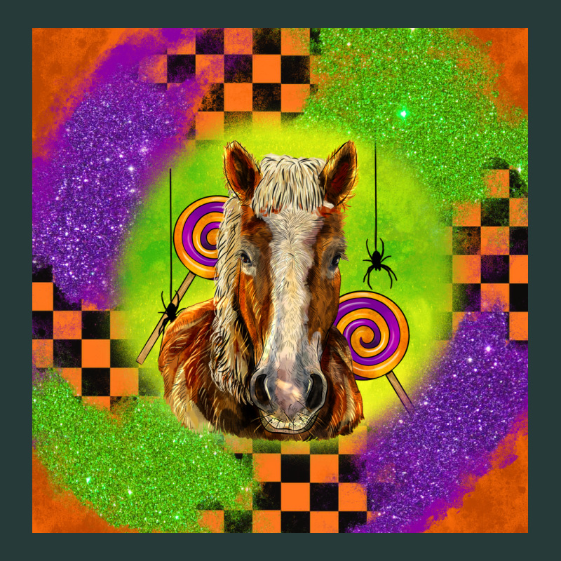 Halloween Belgian Horse Premium Sweatshirt by LillyAllenDesigns | Teevron