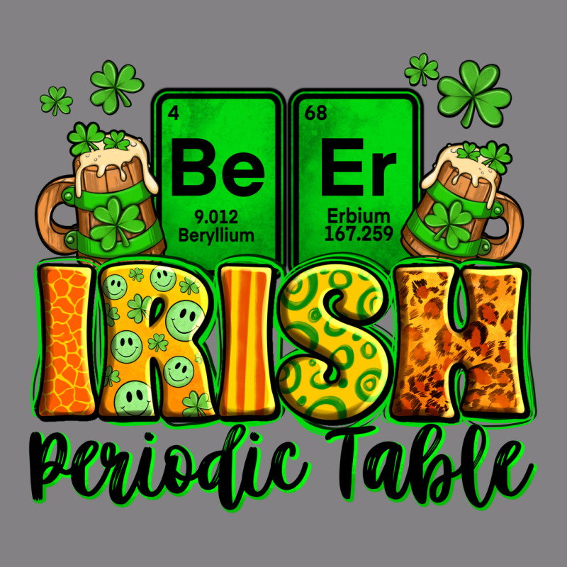 Beer Irish Periodic Table St. Patrick's Heavyweight Hoodie by LillyAllenDesigns | Teevron