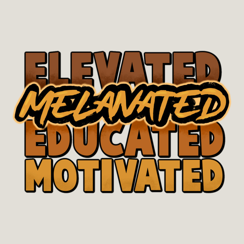 Elevated Melanated Educated Motivated Heavy Core Tee by NancyCooperArtShop | Teevron