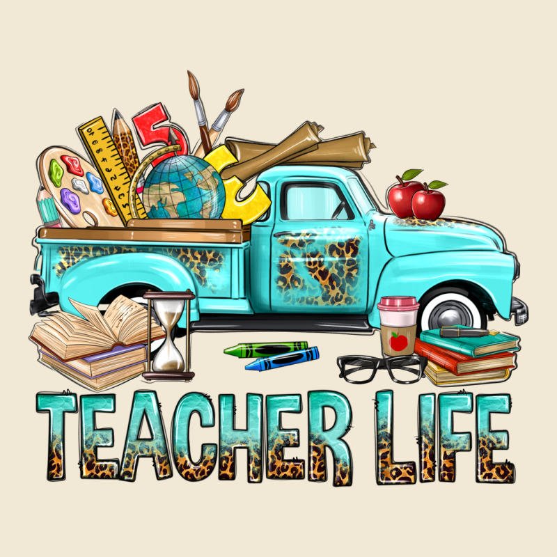 Teacher Life With Truck Ladies Tee by BundleAndBundleShop | Teevron