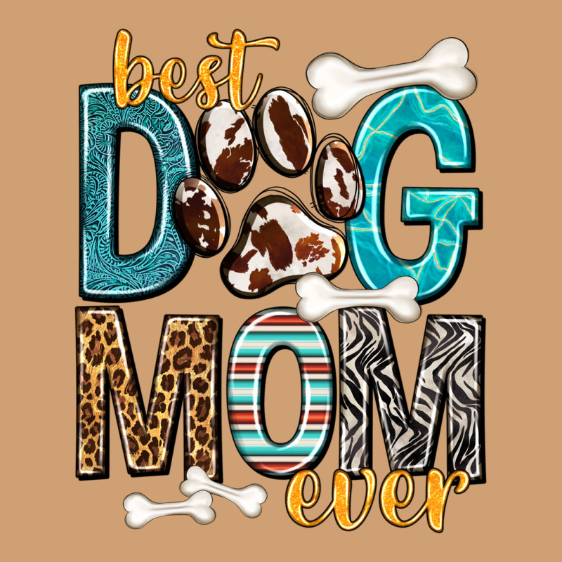 Best Dog Mom Ever Vintage Tee by texasbilliewilder | Teevron