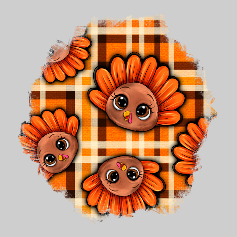 Thanksgiving Turkey With Tartan Patch Premium Tee by BundleAndBundleShop | Teevron