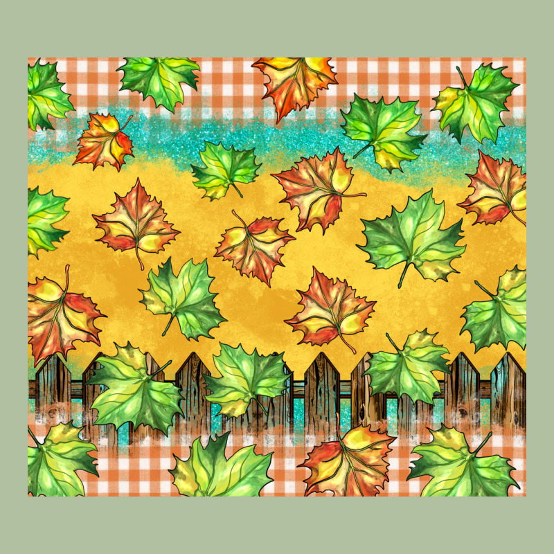Fall Leaf Tumbler Urban Hoodie by BarkalooDesign | Teevron