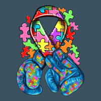Autism Awareness With Boxing Gloves Urban Heavy Tee | Teevron