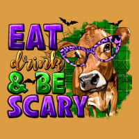 Eat Drink And Be Scary With Halloween Urban Heavy Tee | Teevron