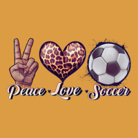 Peace Love Soccer Urban Heavy Tee | Teevron
