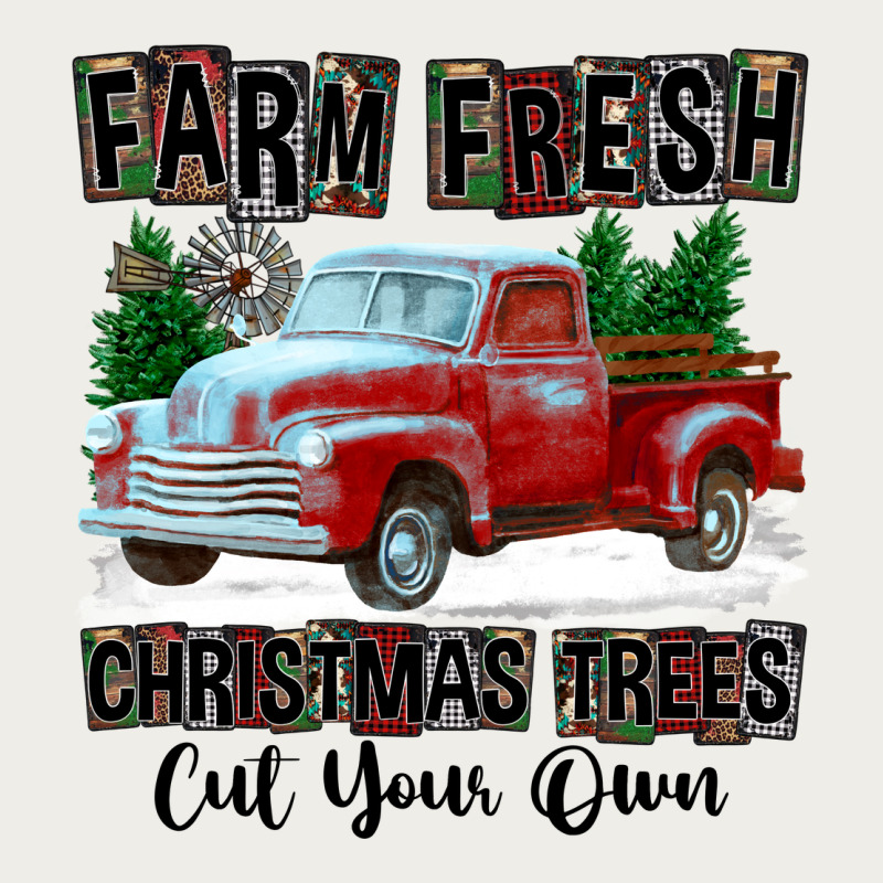 Farm Fresh Christmas Trees Cut Your Own Zipper Hoodie by FaDigitalArtStudio | Teevron