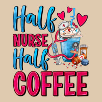 Half Nurse Half Coffee Heavyweight Sweatshirt | Teevron