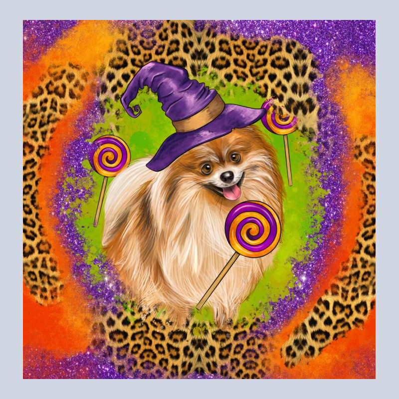 Halloween Pomeranian Dog Premium Sweatshirt by LillyAllenDesigns | Teevron