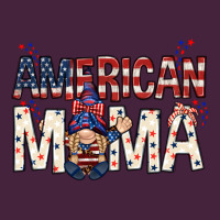 American Mama With Gnome Mother's Day Long Sleeve Tee | Teevron