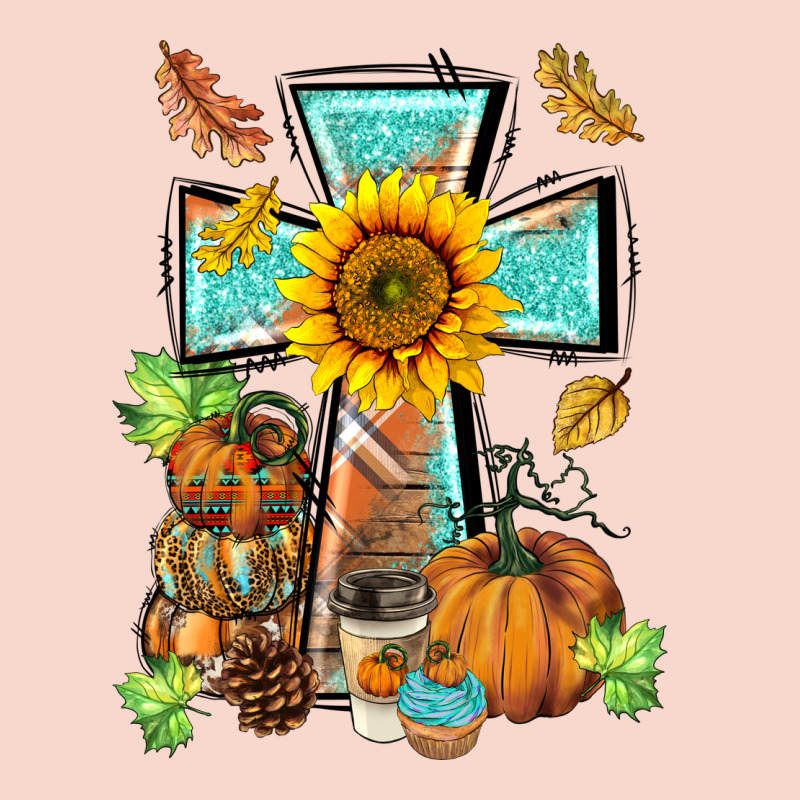 Western Thankful Cross Pumpkin Urban Hoodie by BarkalooDesign | Teevron