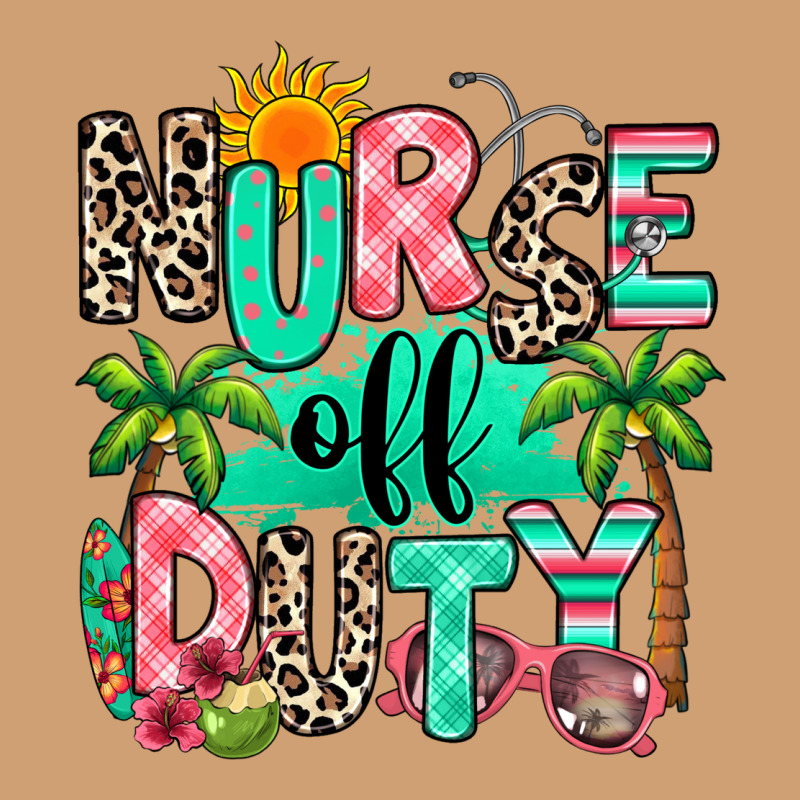 Nurse Off Duty Summer Break Vintage Tee by RanaPortraitStore | Teevron