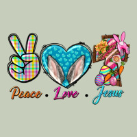 Peace Love Easter Jesus Ladies Tee | Teevron
