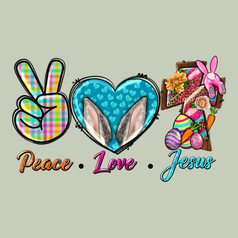 Peace Love Easter Jesus Ladies Tee by BundleAndBundleShop | Teevron