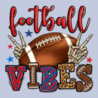 Football Vibes Red And Blue Long Sleeve Tee | Teevron
