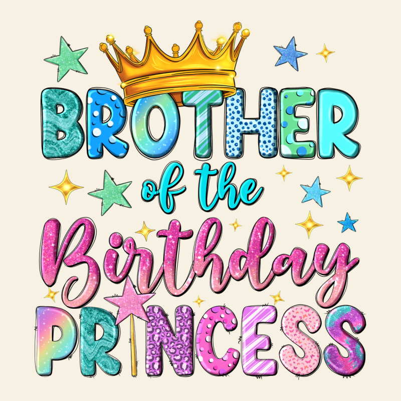 Brother Of The Birthday Princess Vintage Tee by NancyCooperArtShop | Teevron