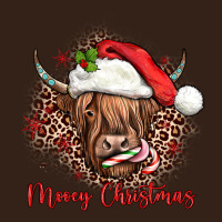 Mooey Christmas Cow Heavy Core Tee | Teevron