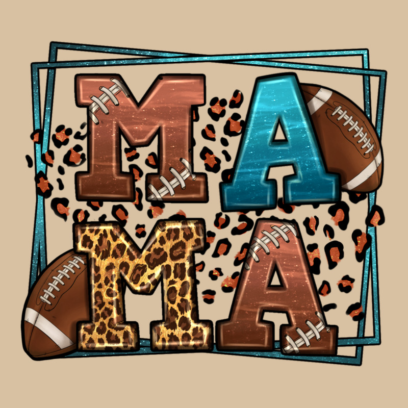American Football Mama Mother's Day Heavyweight Hoodie by LillyAllenDesigns | Teevron