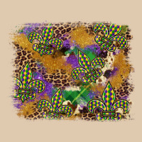 Mardi Gras Plaid Purple Glitter Background Heavyweight Sweatshirt | Teevron