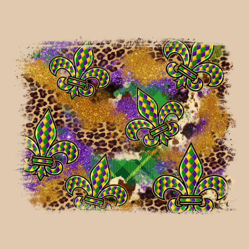 Mardi Gras Plaid Purple Glitter Background Heavyweight Sweatshirt by FaDigitalArtStudio | Teevron