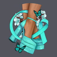 Ovarian Cancer Diva Teal Ribbon Vintage Hoodie | Teevron