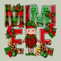 Mimi Elf With Knitting Christmas Ladies Tee | Teevron