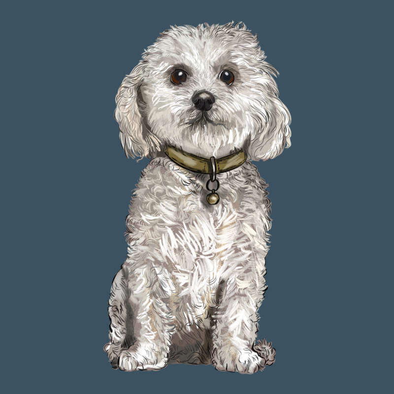Bichon Frise Dog Urban Hoodie by BarkalooDesign | Teevron