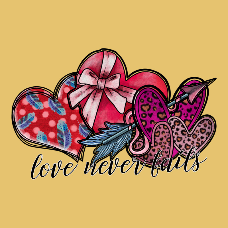 Love Never Fails Premium Sweatshirt by SublimationCraftShop | Teevron