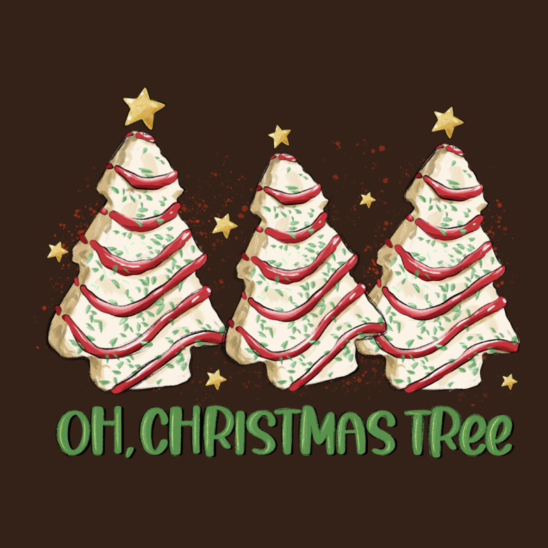 Oh Christmas Tree Cake Heavy Core Tee by MaliasSmallBusiness | Teevron