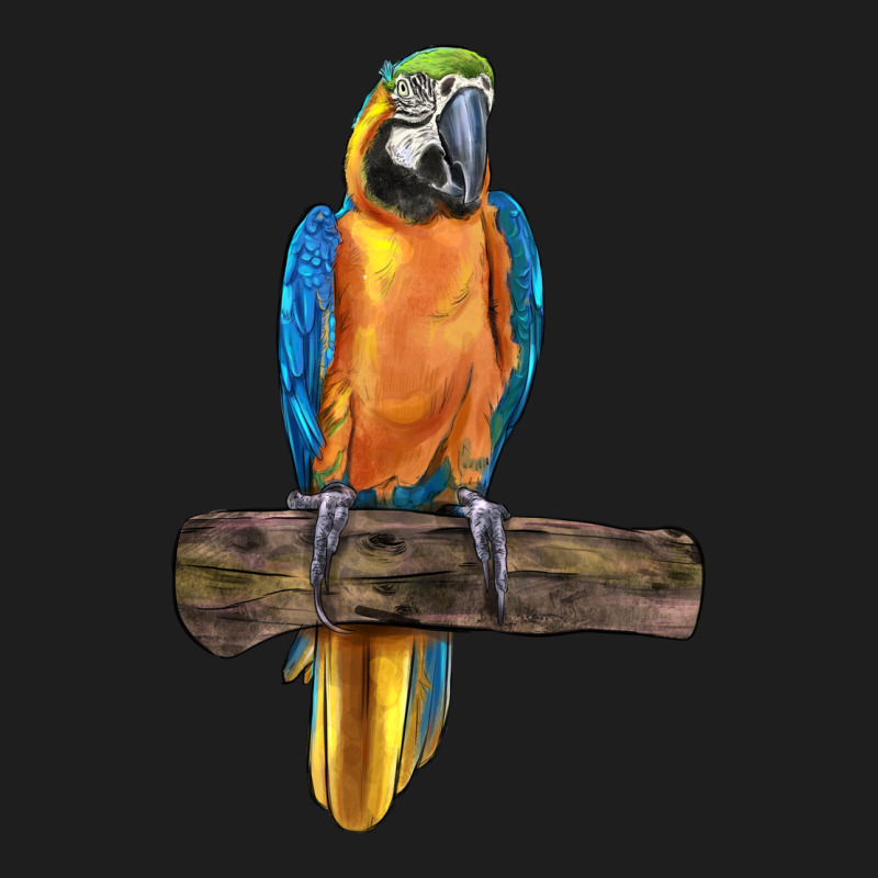 Blue Throated Macaw Classic Tee by LillyAllenDesigns | Teevron