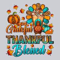 Grateful Thankful Blessed Thanksgiving Cold Drink Heavyweight Sweatshirt | Teevron