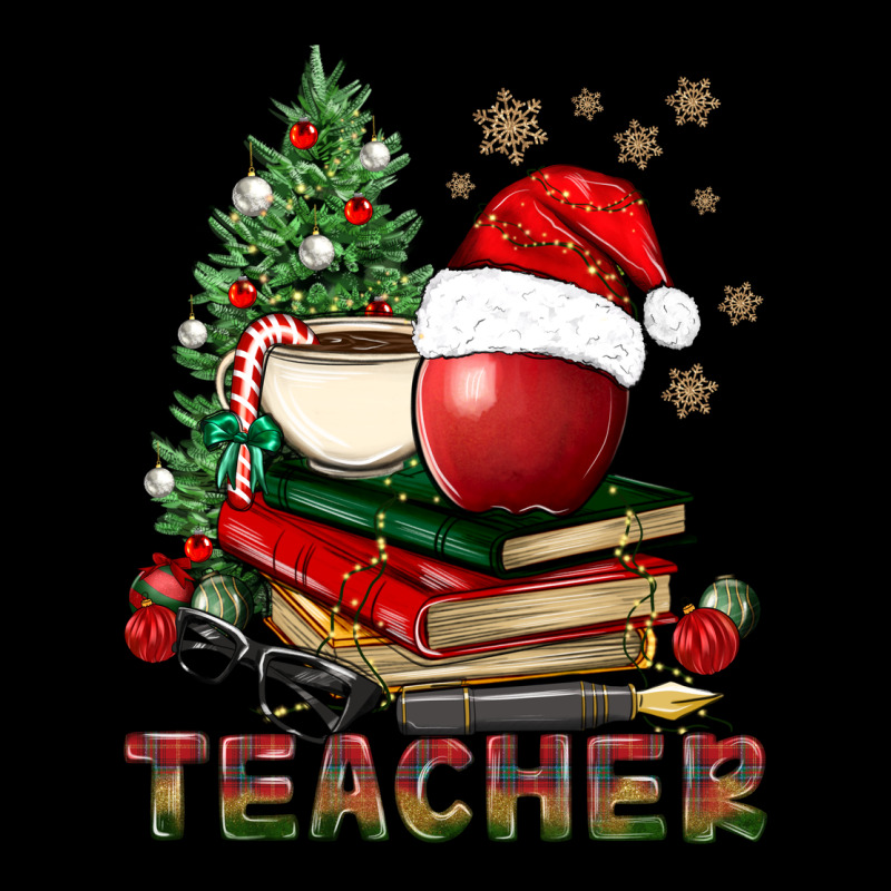 Teacher With Christmas Tree Premium Tee by BundleAndBundleShop | Teevron