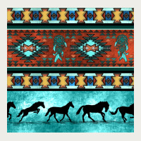 Native American Aztec Seamless Pattern Zipper Hoodie | Teevron